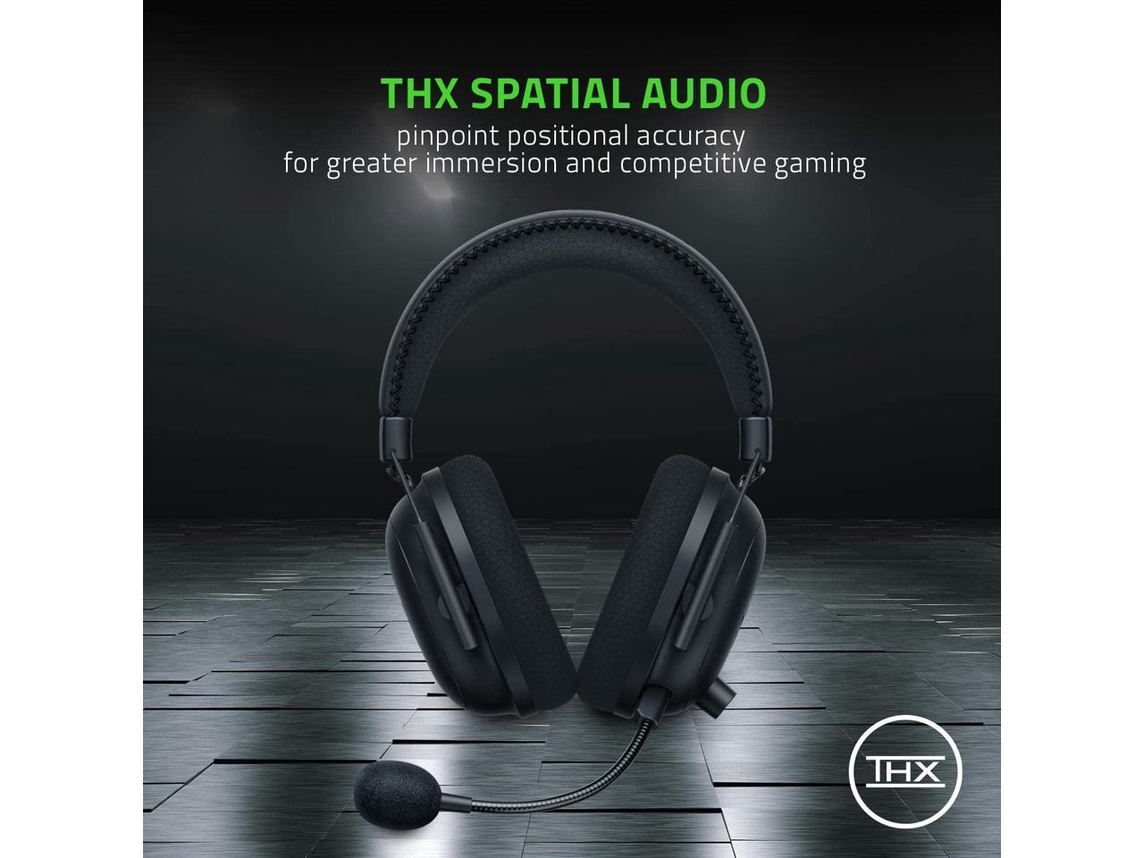 Razer BlackShark V2 Pro Wireless Gaming Headset: THX 7.1 Spatial Surround Sound - 50mm Drivers - Detachable Mic - for PC, PS5, PS4, Switch, Black 5