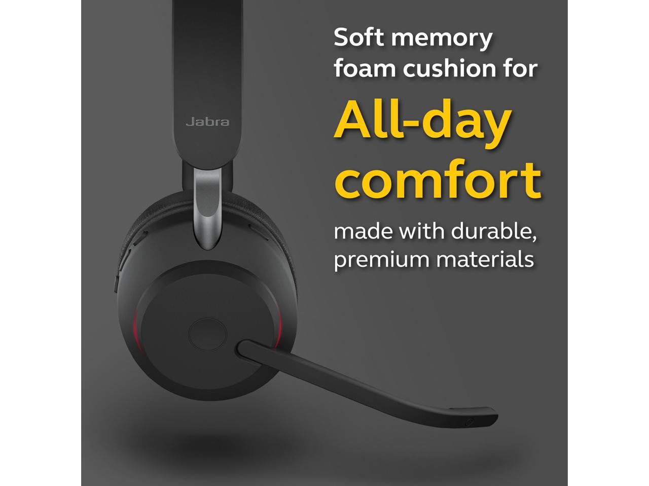 Jabra Evolve2 65 USB-C MS Mono -Black Wireless Headset / Music Headphones 5