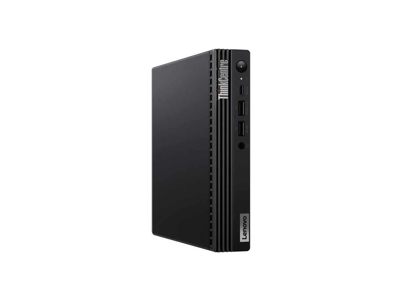 Lenovo ThinkCentre M70q Gen 3 11T3000VUS Desktop Computer - Intel Core i5 12th Gen i5-12400T Hexa-core (6 Core) 1.80 GHz - 8 GB RAM DDR4 SDRAM - 256 GB NVMe M.2 PCI Express PCI Express NVMe 4.0 SS... 1