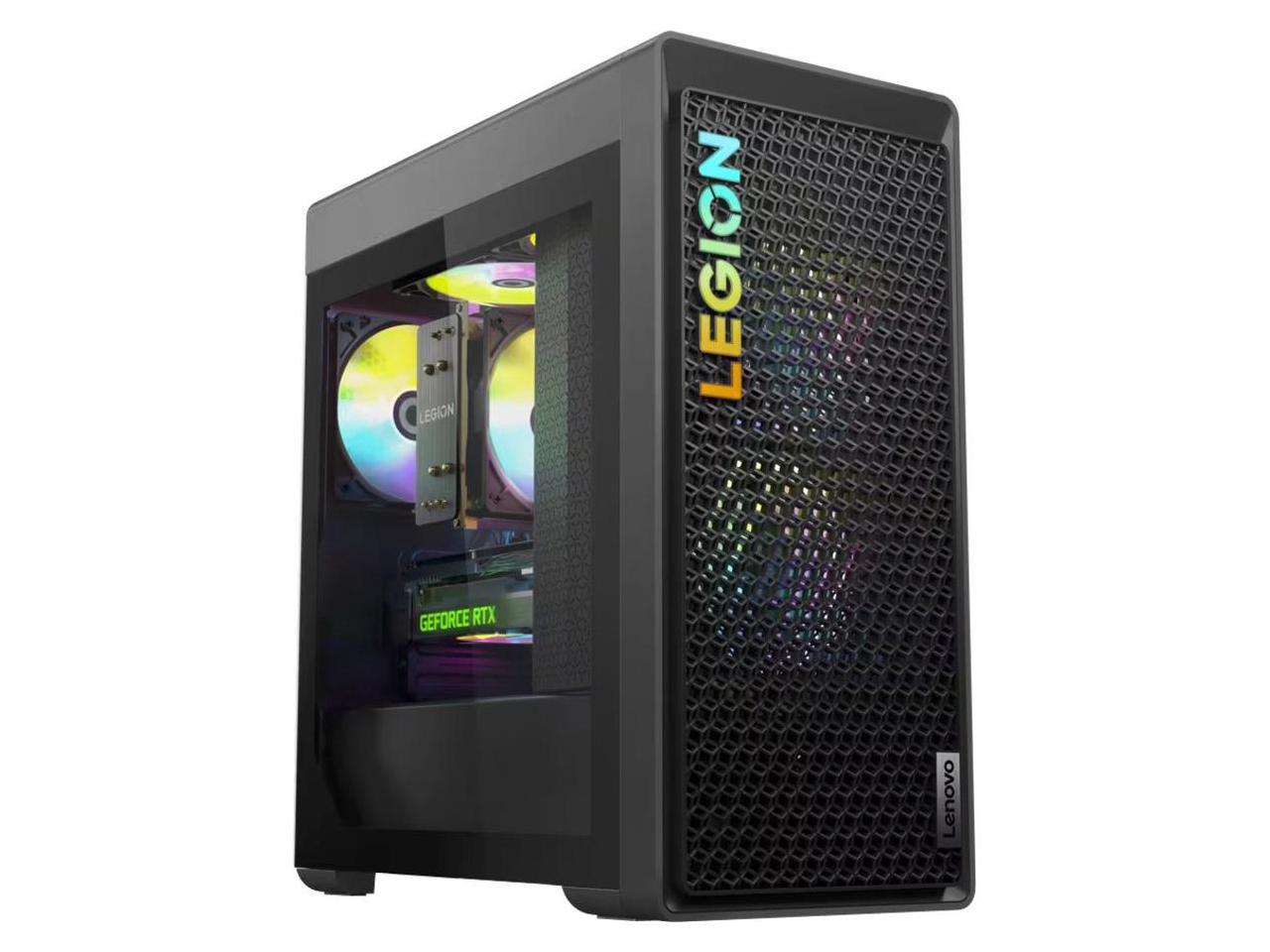 Lenovo Legion T5 26IRB8 90UT000MUS Gaming Desktop Computer - Intel Core i5 13th Gen i5-13400F Deca-core (10 Core) 2.50 GHz - 8 GB RAM DDR5 SDRAM - 1 TB HDD - 512 GB M.2 PCI Express NVMe 4.0 x4 SSD - T 2