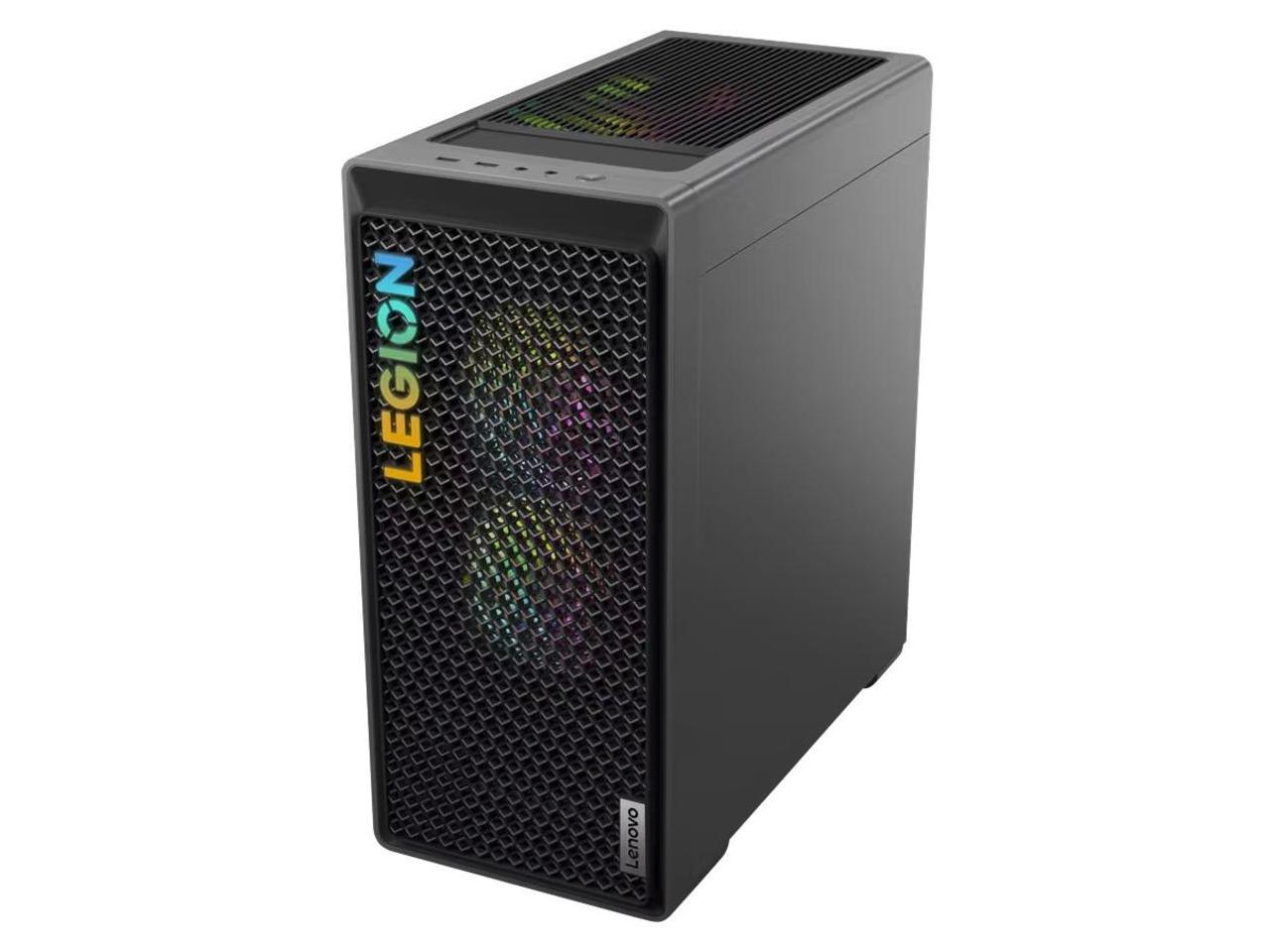 Lenovo Legion T5 26IRB8 90UT000MUS Gaming Desktop Computer - Intel Core i5 13th Gen i5-13400F Deca-core (10 Core) 2.50 GHz - 8 GB RAM DDR5 SDRAM - 1 TB HDD - 512 GB M.2 PCI Express NVMe 4.0 x4 SSD - T 3