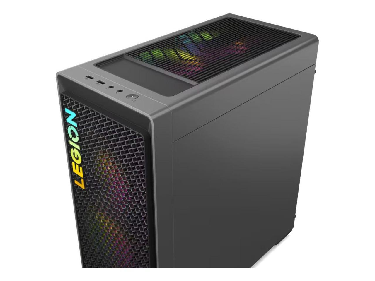 Lenovo Legion T5 26IRB8 90UT000MUS Gaming Desktop Computer - Intel Core i5 13th Gen i5-13400F Deca-core (10 Core) 2.50 GHz - 8 GB RAM DDR5 SDRAM - 1 TB HDD - 512 GB M.2 PCI Express NVMe 4.0 x4 SSD - T 4