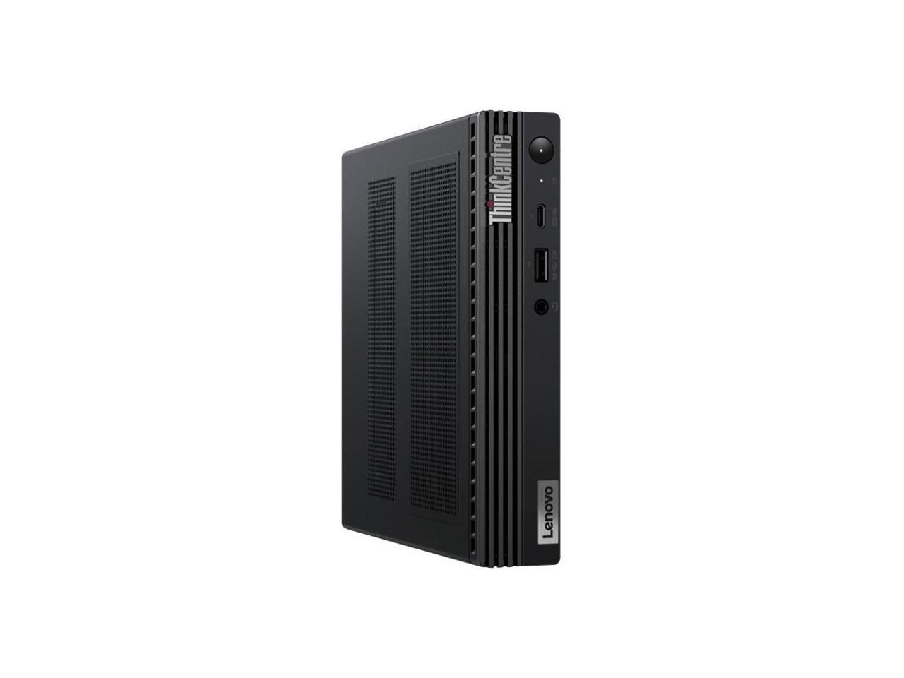 Lenovo ThinkCentre M90q Gen 3 11U5000SUS Desktop Computer - Intel Core i5 12th Gen i5-12500 Hexa-core (6 Core) 3 GHz - 8 GB RAM DDR5 SDRAM - 256 GB M.2 PCI Express SSD - Tiny - Raven Black - Windows 1 1