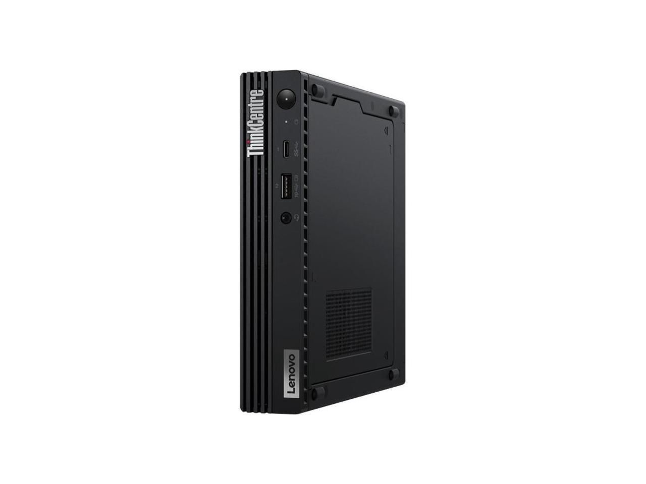 Lenovo ThinkCentre M90q Gen 3 11U5000SUS Desktop Computer - Intel Core i5 12th Gen i5-12500 Hexa-core (6 Core) 3 GHz - 8 GB RAM DDR5 SDRAM - 256 GB M.2 PCI Express SSD - Tiny - Raven Black - Windows 1 5