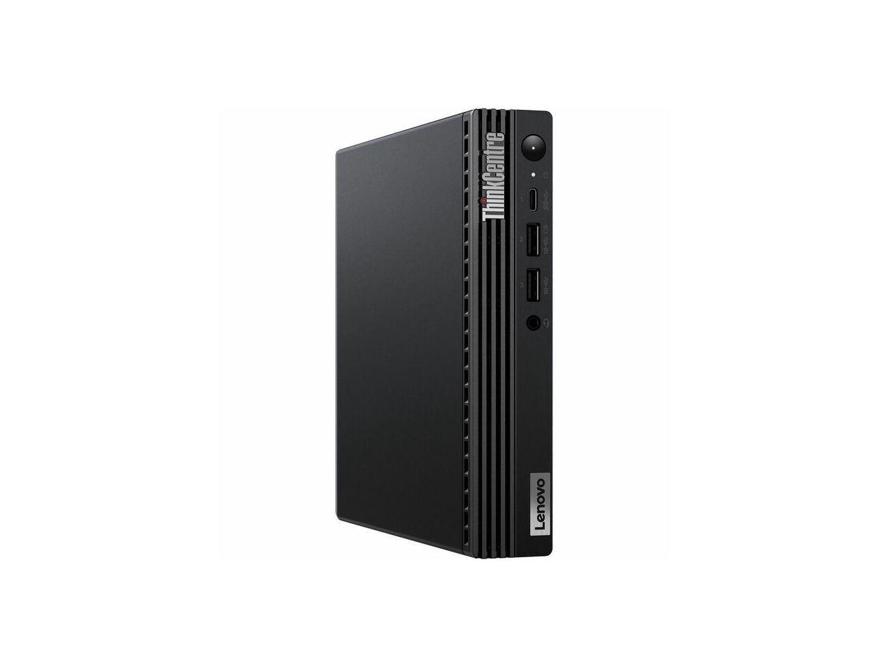 Lenovo ThinkCentre M70q Gen 3 11T300C0US Desktop Computer - Intel Core i5 12th Gen i5-12400T Hexa-core (6 Core) 1.80GHz 16GB RAM 256GB M.2 PCI Express NVMe 4.0 x4 SSD Tiny Black Intel Q670 Chip 1