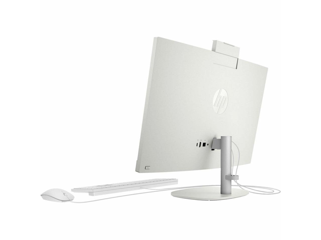 HP 24-cr0000a 24-cr0110 All-in-One Computer - AMD Athlon Silver 7120U Dual-core (2 Core) - 8 GB RAM LPDDR5 - 256 GB M.2 PCI Express NVMe SSD - 23.8" Full HD 1920 x 1080 Touchscreen Display - Desk 2