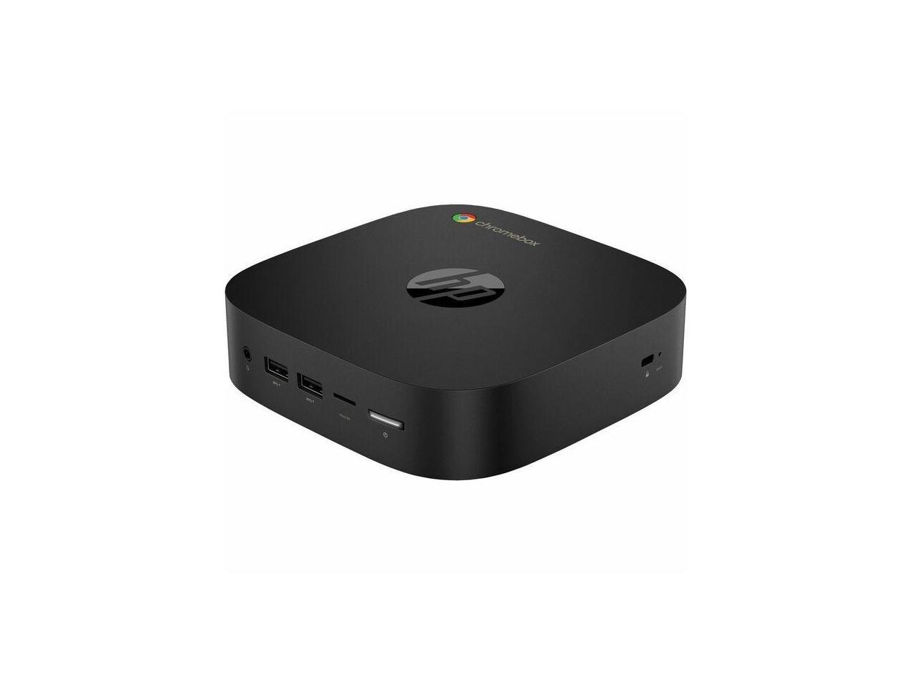 HP Chromebox G4 Chromebox - Intel Celeron 7305 Penta-core (5 Core) 1.10 GHz - 4 GB RAM DDR4 SDRAM - 64 GB Flash Memory Capacity - Desktop Mini - Intel Chip - ChromeOS - Intel UHD Graphics DDR4 SDRAM - 1