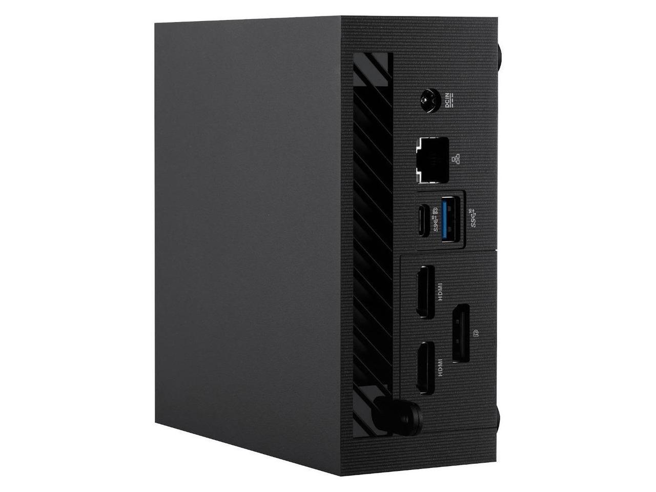 Asus ExpertCenter PN64-SYS382PX1TL Desktop Computer - Intel Core i3 12th Gen i3-1220P 1.50 GHz - 8 GB RAM DDR5 SDRAM - 256 GB M.2 PCI Express NVMe 4.0 x4 SSD - Mini PC - Eco Black - Intel Chip - Intel 5