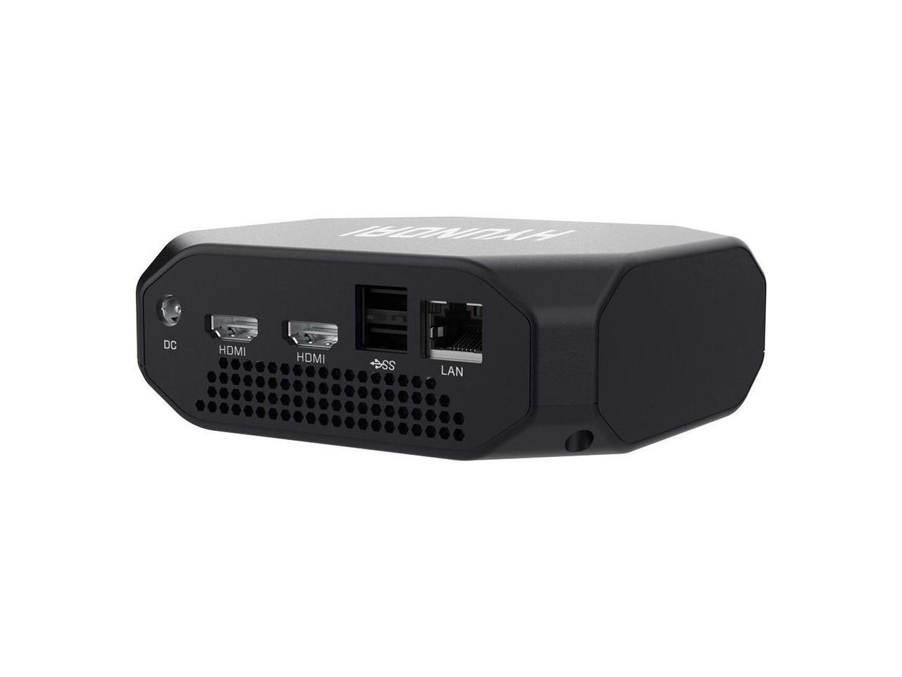 Hyundai Mini PC, Windows 10 Pro, Intel Core-i3, 8GB RAM, 256GB M.2 SSD, 2 HDMI Ports, Supports 2.5" SATA SSD Slot, VESA Mount Included, AC WiFi - Hyundai Mini PC, Business, Office, Industrial, Wi 4