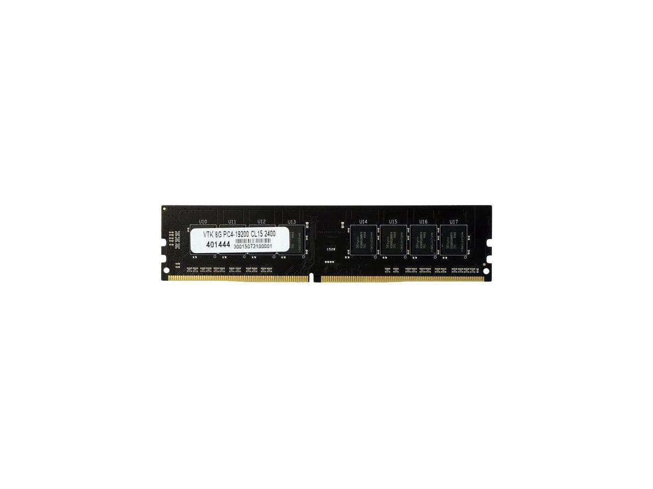 Visiontek 900815 8GB DDR4-2400 MHz 1.2V Non-ECC Unbuffered 288-pin DIMM Memory 2