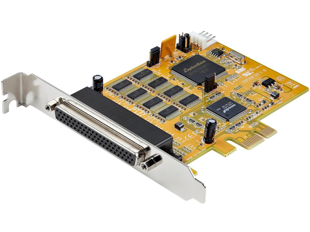 StarTech 8-Port PCI Express RS232 Serial Adapter Card PEX8S1050 1