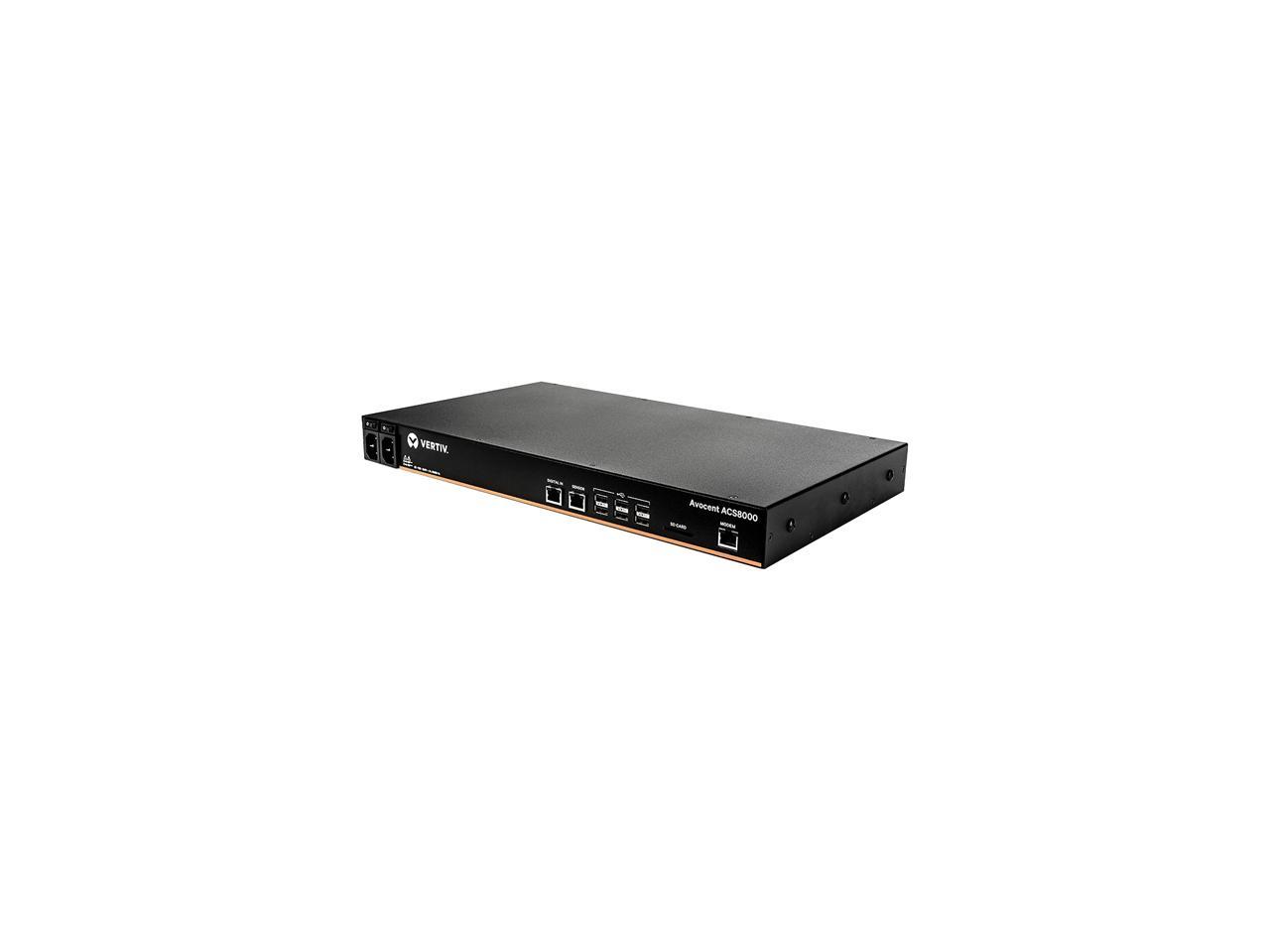 Vertiv Avocent ACS8016MDAC-400 ACS8000 Serial Console - 16 port Console Server | Modem | Dual AC 2