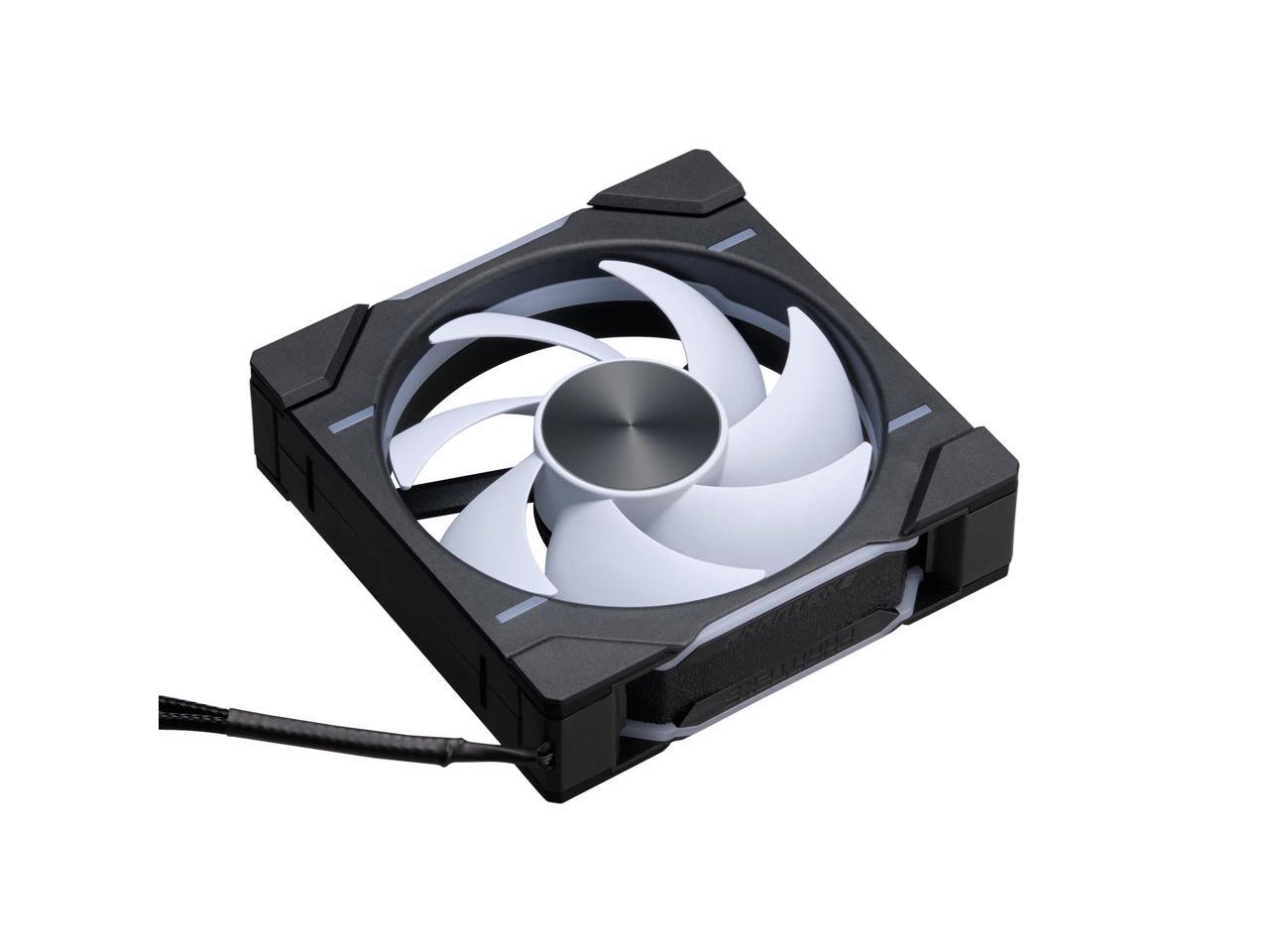 Phanteks D30-120 DRGB PWM FAN, Premium D-RGB Performance Fan, ARGB/DRGB lighting, Daisy-chain Fan Linking system, Black 2