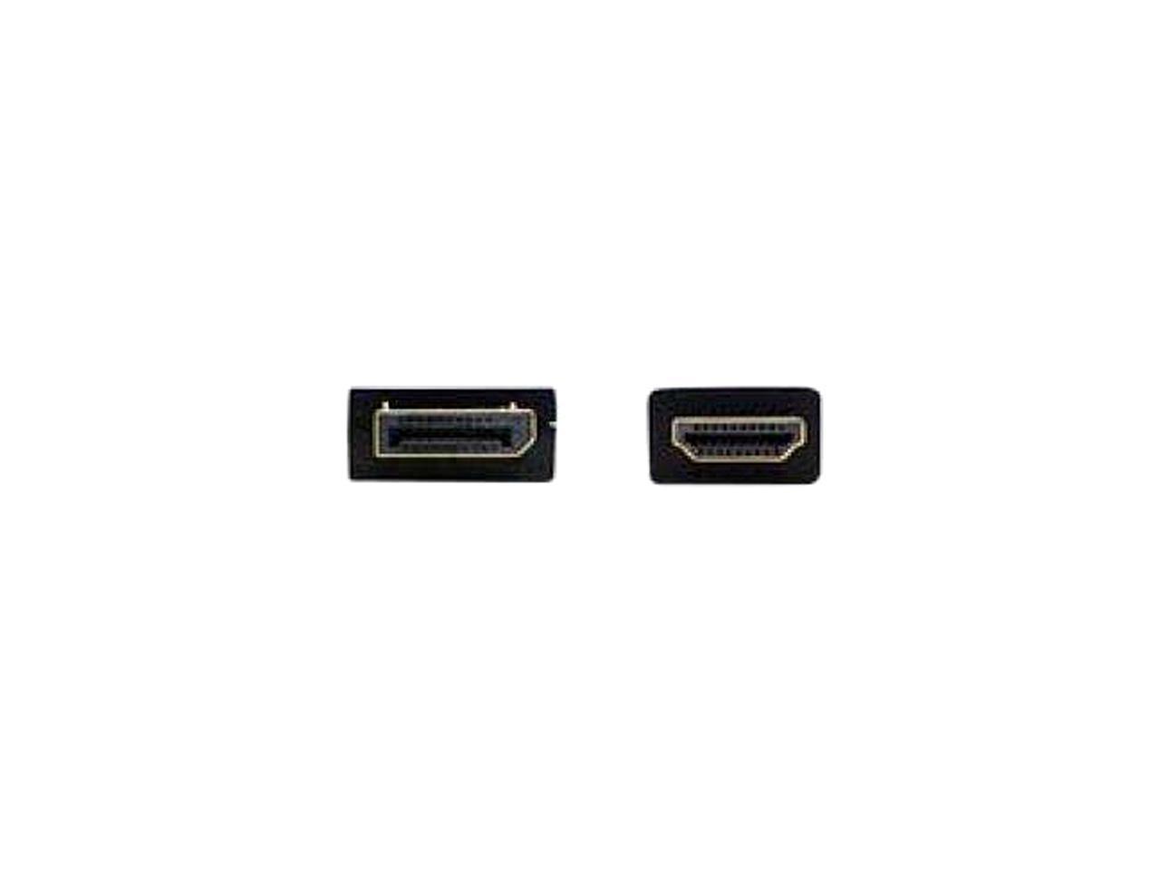 6Ft Displayport Male To Hdmi Male Black Cable Which Requires Dp++ For Resolution Up To 2560X1600 (Wqxga) 2