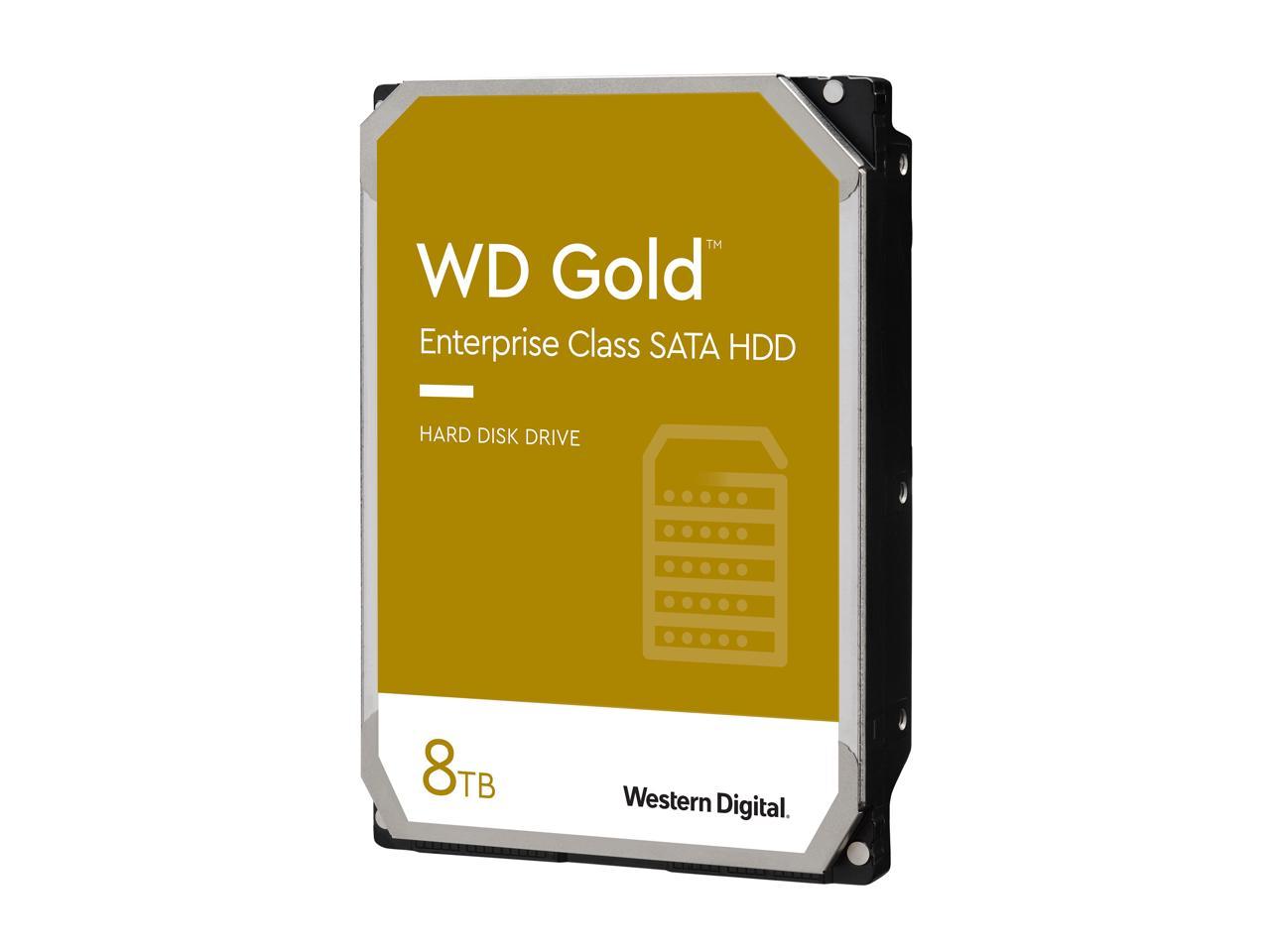 WD Gold 8TB Enterprise Class Hard Disk Drive - 7200 RPM Class SATA 6Gb/s 256MB Cache 3.5 Inch - WD8004FRYZ 2