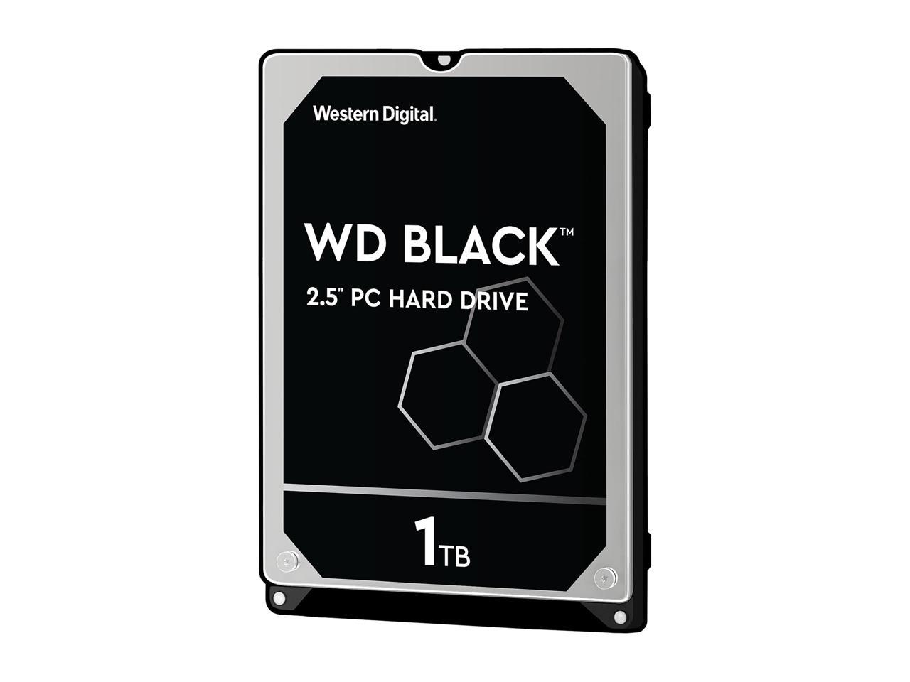 WD Black 1TB Hard Drive - 7200 RPM SATA 6Gb/s 64MB Cache 2.5 Inch - WD10SPSX 2