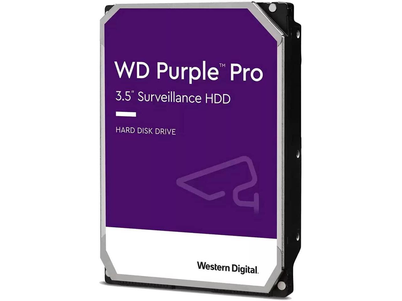 WD Purple Pro WD8001PURP 8TB 7200 RPM 256MB Cache SATA 6.0Gb/s 3.5" Hard Drives 1