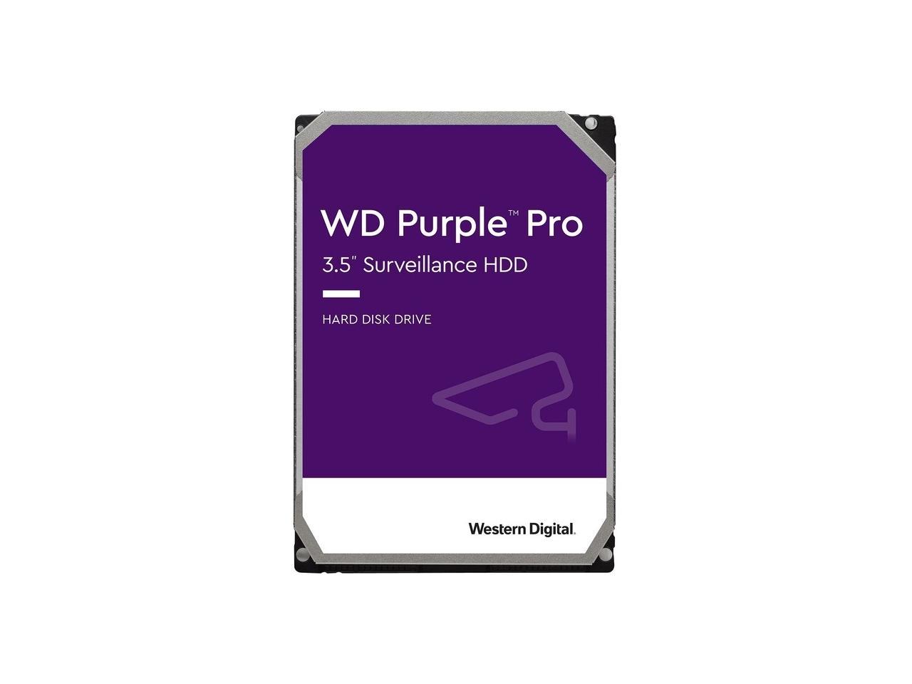 WD Purple Pro WD8001PURP 8TB 7200 RPM 256MB Cache SATA 6.0Gb/s 3.5" Hard Drives 5