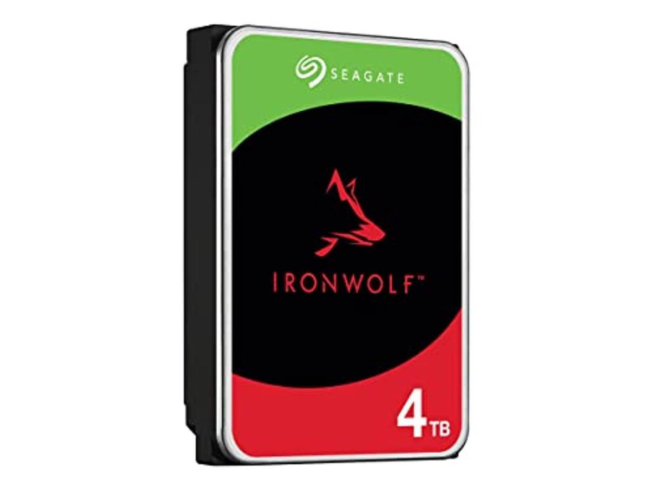 seagate ironwolf st4000vn006 - hard drive - 4 tb - sata 6gb/s 1