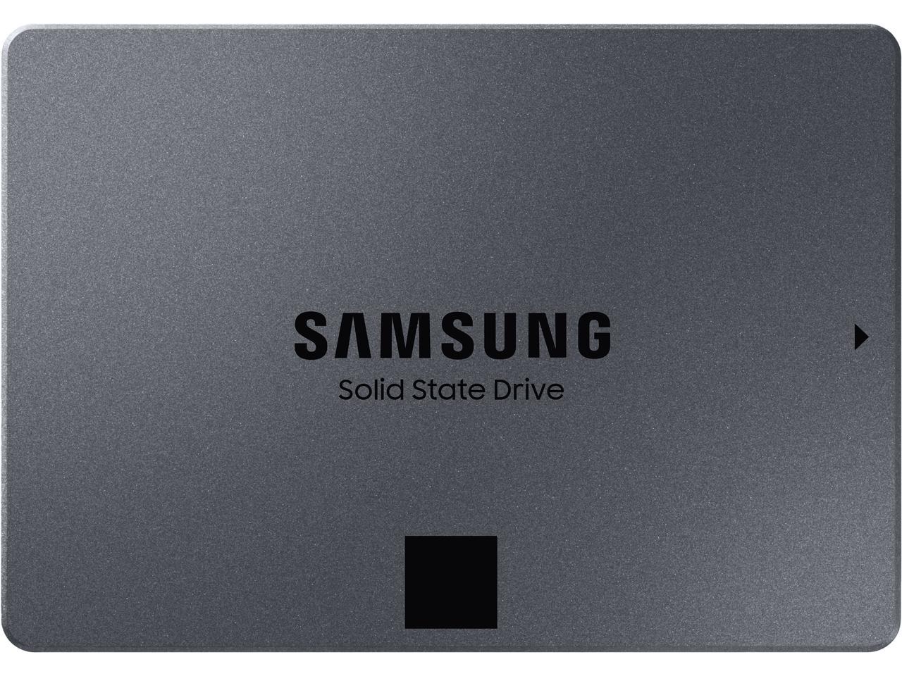 SAMSUNG 870 QVO Series 2.5" 8TB SATA III Samsung 4-bit QLC V-NAND Internal Solid State Drive (SSD) MZ-77Q8T0B/AM 1