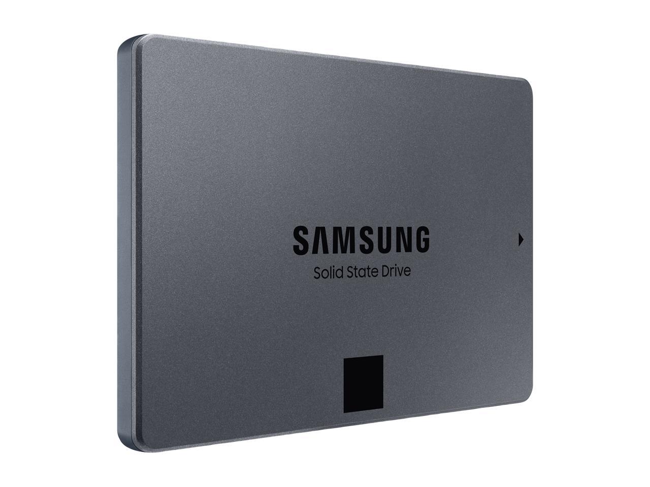 SAMSUNG 870 QVO Series 2.5" 8TB SATA III Samsung 4-bit QLC V-NAND Internal Solid State Drive (SSD) MZ-77Q8T0B/AM 4