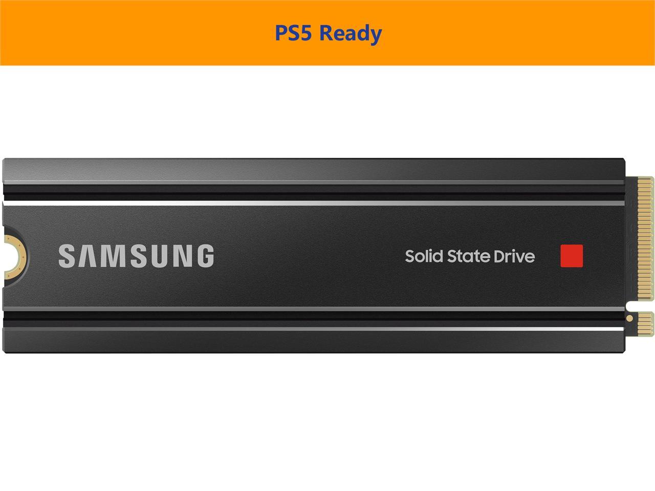 SAMSUNG 980 PRO SSD with Heatsink 1TB, PCIe 4.0 M.2 2280, Speeds Up-to 7,000MB/s, Best for High End Computing, Workstations and Compatible with Playstation5 (MZ-V8P1T0CW) 2