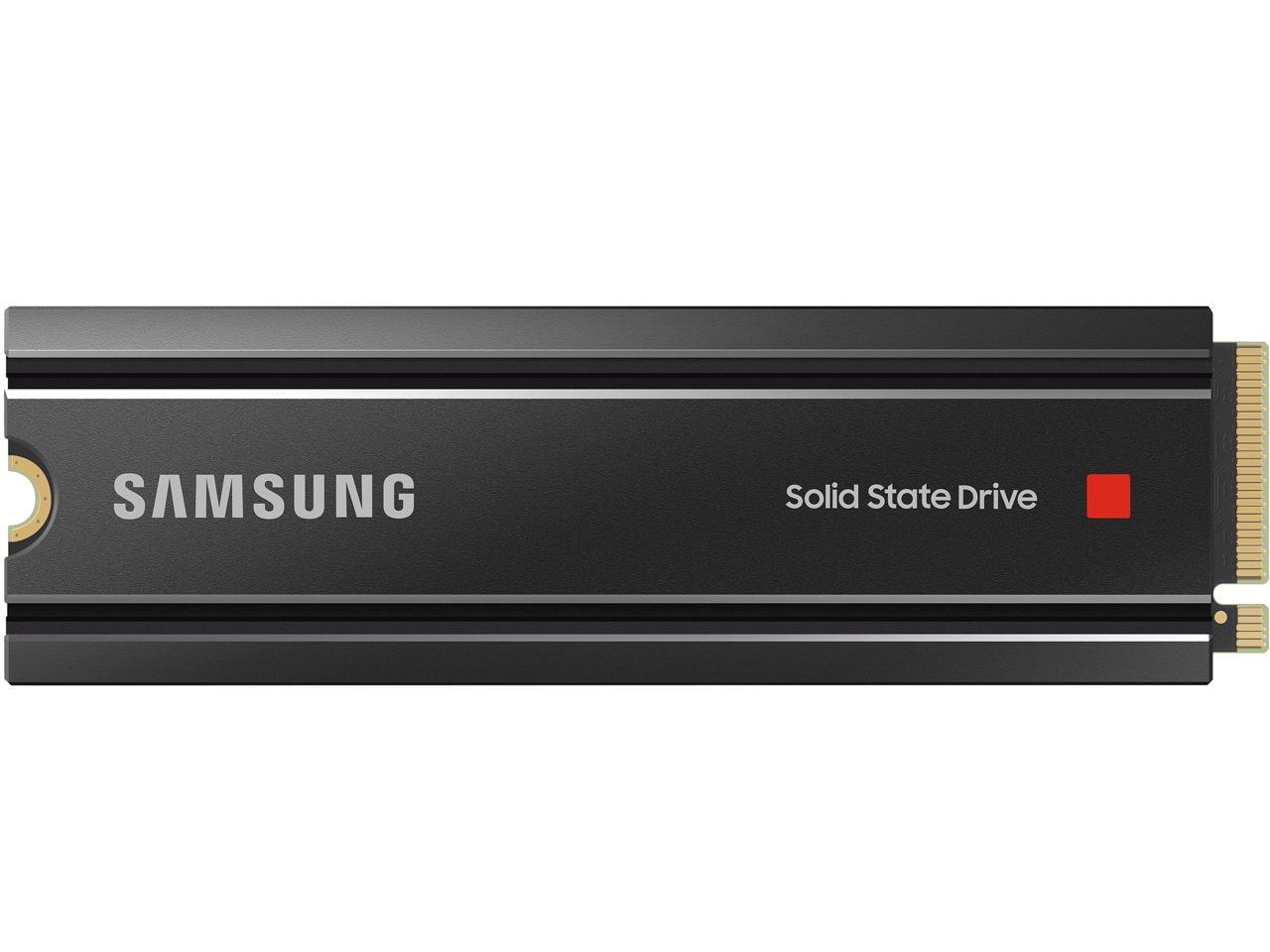 SAMSUNG 980 PRO SSD with Heatsink 1TB, PCIe 4.0 M.2 2280, Speeds Up-to 7,000MB/s, Best for High End Computing, Workstations and Compatible with Playstation5 (MZ-V8P1T0CW) 1