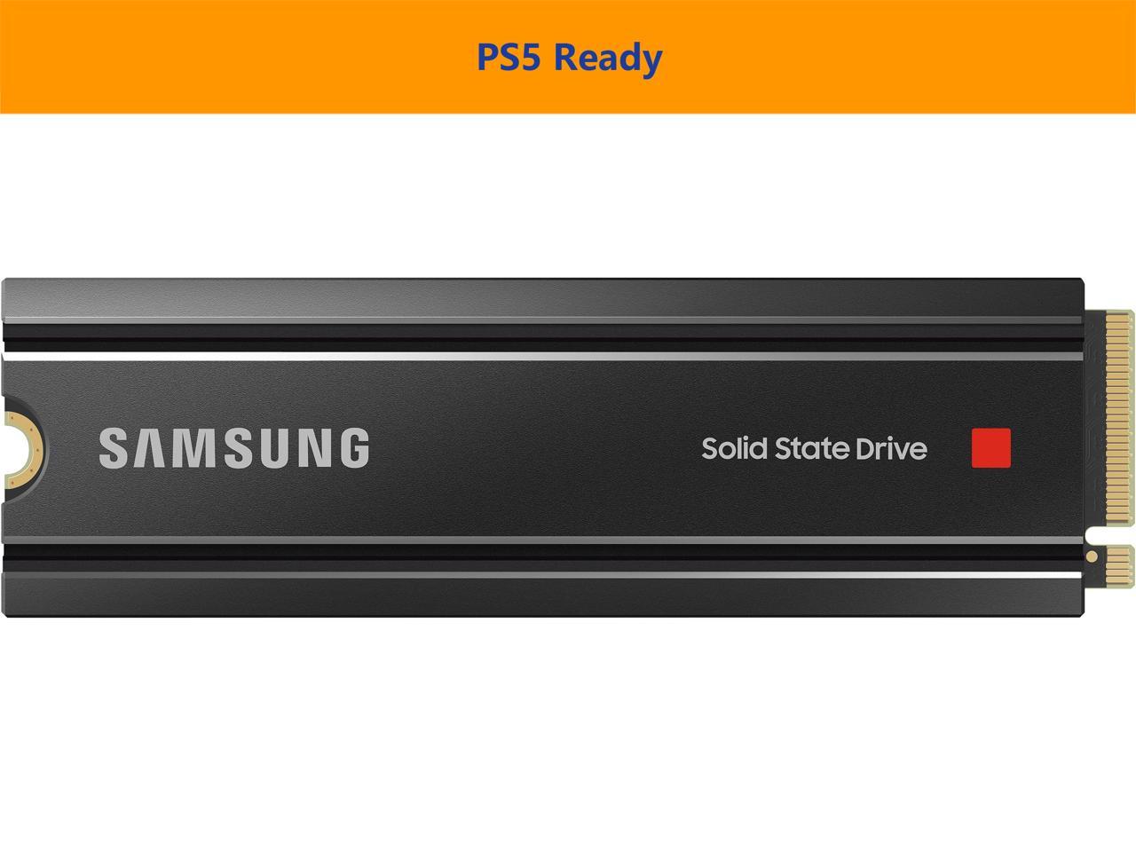 SAMSUNG 980 PRO SSD with Heatsink 2TB, PCIe 4.0 M.2 2280, Speeds Up-to 7,000MB/s, Best for High End Computing, Workstations and Compatible with Playstation5 (MZ-V8P2T0CW) 2