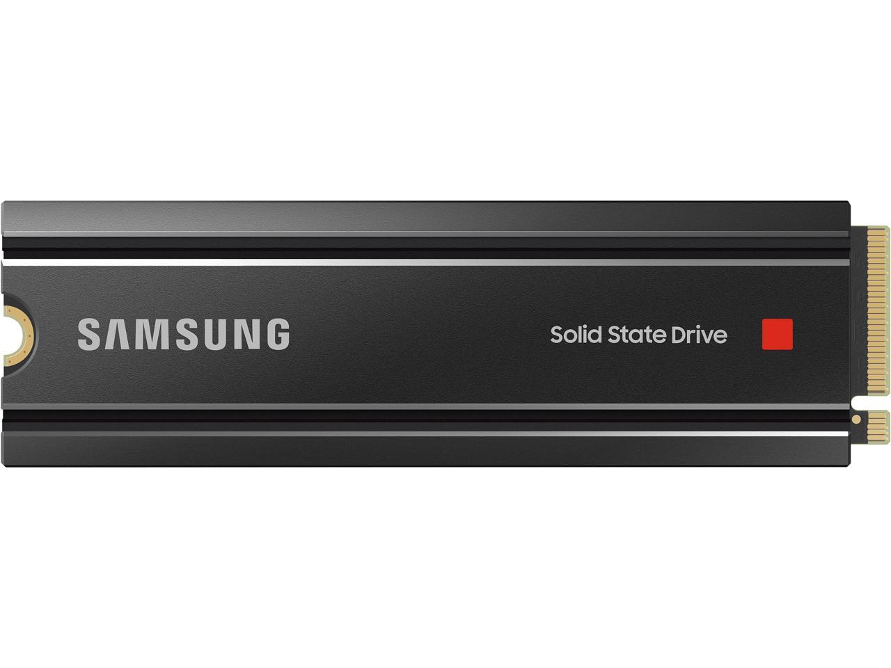 SAMSUNG 980 PRO SSD with Heatsink 2TB, PCIe 4.0 M.2 2280, Speeds Up-to 7,000MB/s, Best for High End Computing, Workstations and Compatible with Playstation5 (MZ-V8P2T0CW) 1