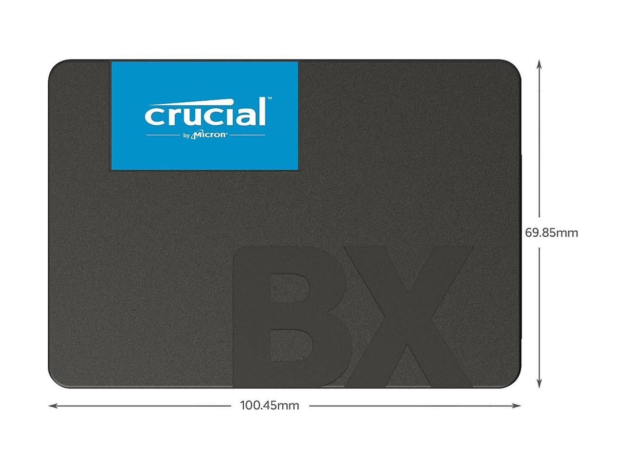 Crucial BX500 2TB 3D NAND SATA 2.5-Inch Internal SSD, up to 540 MB/s - CT2000BX500SSD1 3