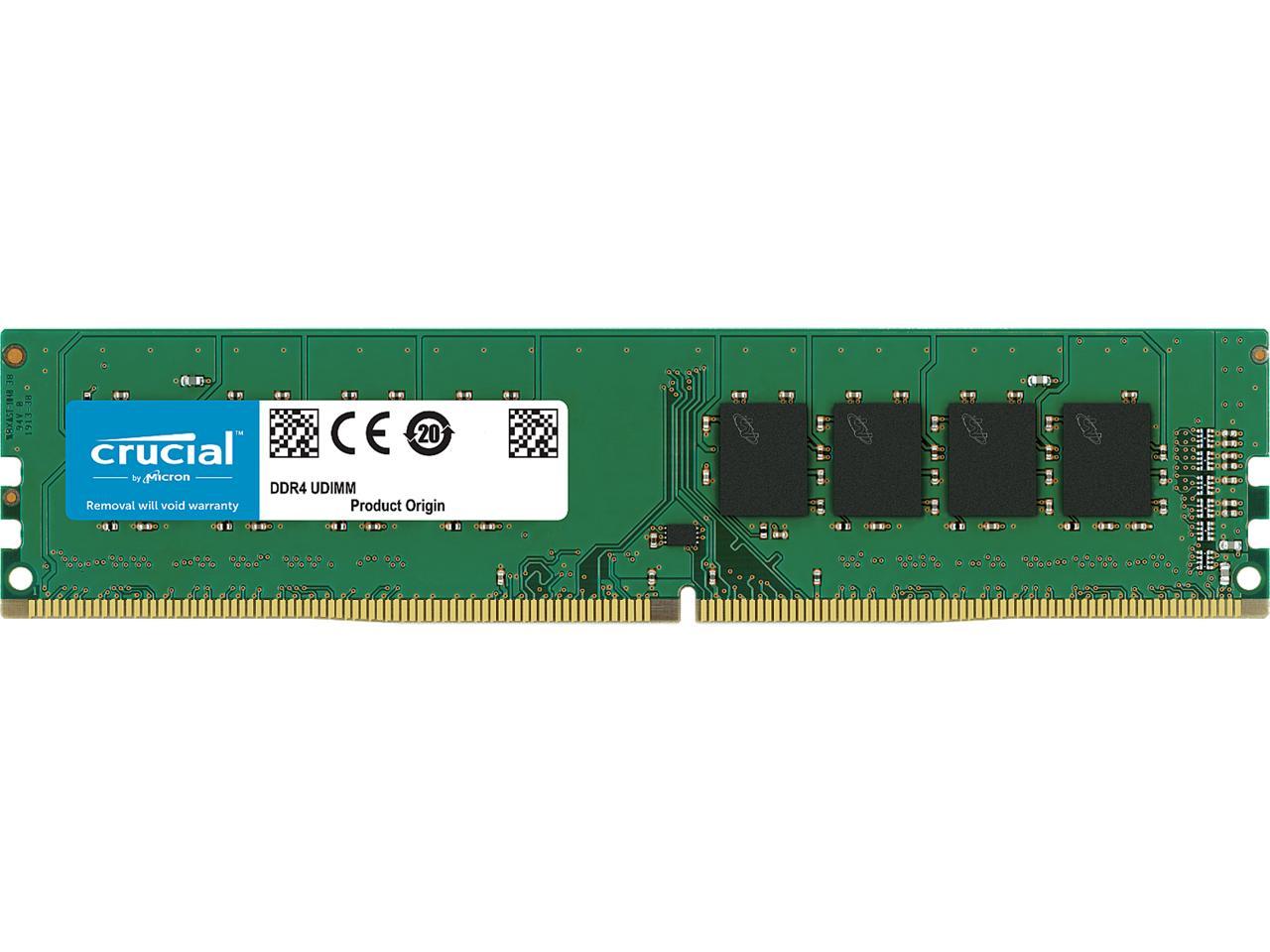 Crucial 16GB 288-Pin PC RAM DDR4 3200 (PC4 25600) Desktop Memory Model CT16G4DFRA32A 1