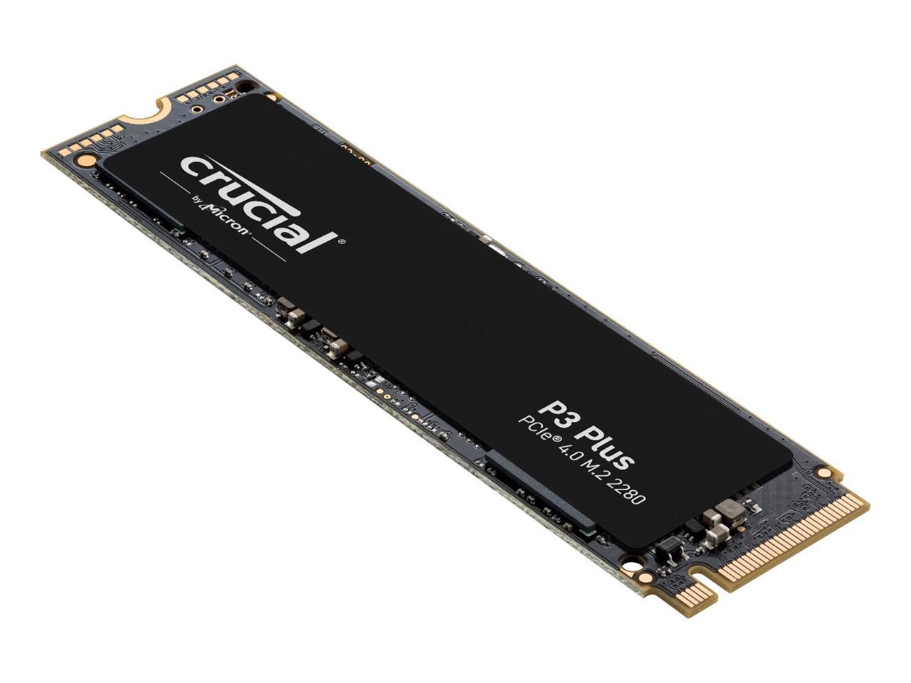 Crucial P3 Plus M.2 2280 500GB PCI-Express 4.0 x4 NVMe 3D NAND Internal Solid State Drive (SSD) CT500P3PSSD8 2