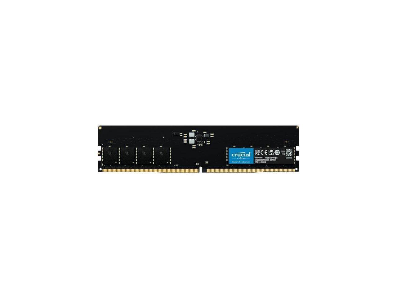 Crucial 32GB Desktop DDR5 5200 MHz UDIMM Memory Module 2