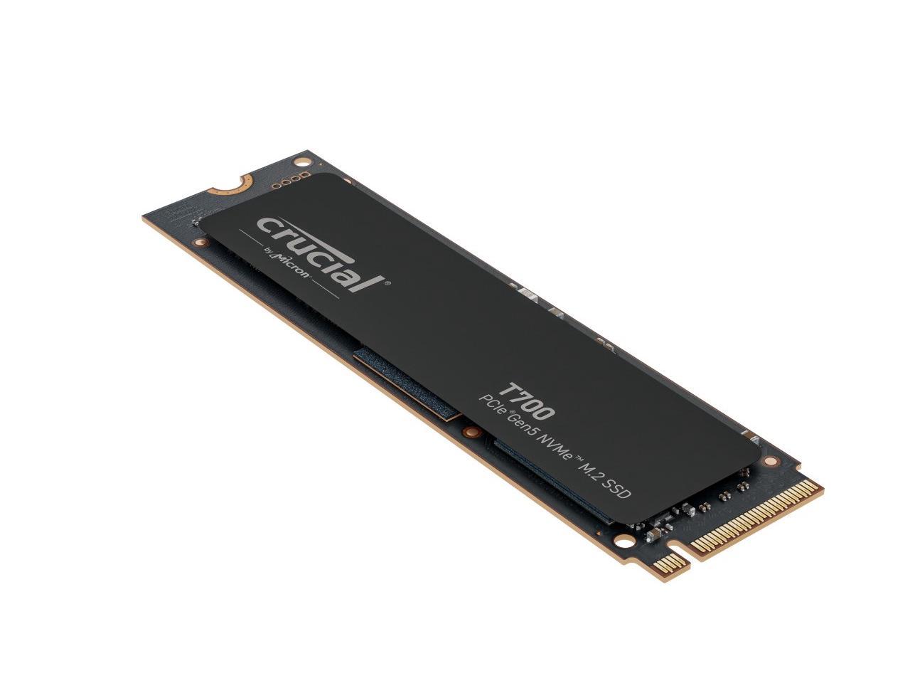 Crucial T700 GEN5 NMVE M.2 SSD 2280 4TB PCI-Express 5.0 x4 TLC NAND² Internal Solid State Drive (SSD) CT4000T700SSD3 4