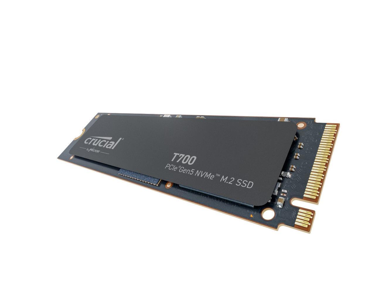 Crucial T700 GEN5 NMVE M.2 SSD 2280 4TB PCI-Express 5.0 x4 TLC NAND² Internal Solid State Drive (SSD) CT4000T700SSD3 3