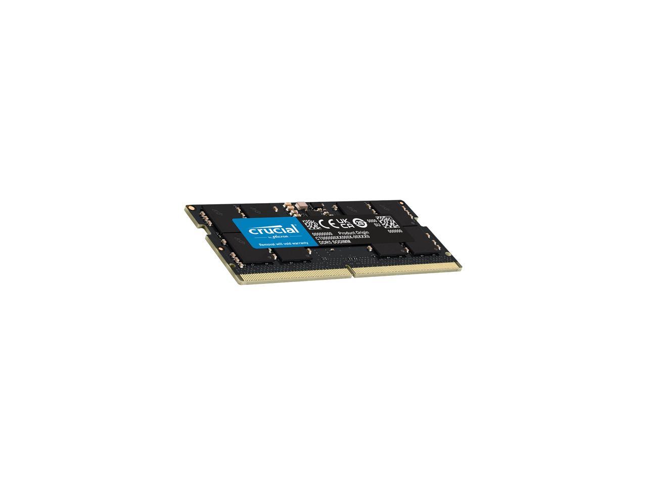 Crucial DDR5 Classic 8GB 262-Pin DDR5 SO-DIMM DDR5 5600 (PC5 44800) Laptop memory 2