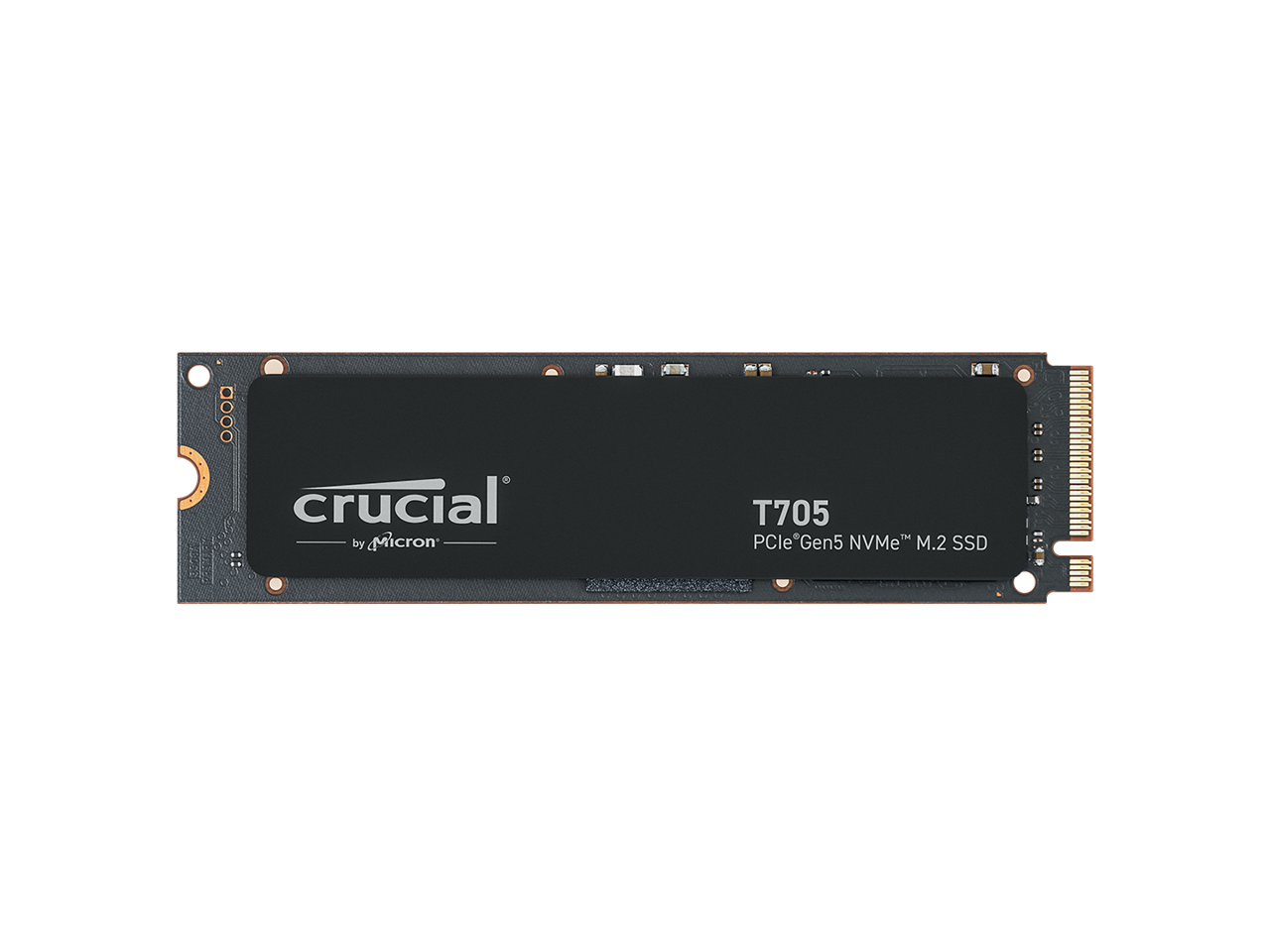 Crucial T705 1TB PCIe Gen5 NVMe M.2 SSD - Up to 13,600 MB/s - Game Ready - Internal Solid State Drive (PC) - +1mo Adobe CC - CT1000T705SSD3 1