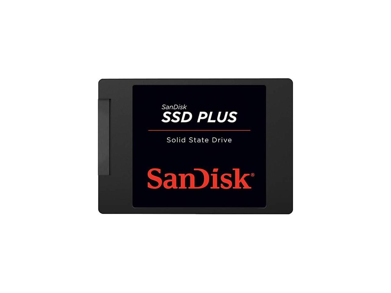 SanDisk SSD PLUS 2.5" 2TB SATA III MLC Internal Solid State Drive (SSD) SDSSDA-2T00-G26 1