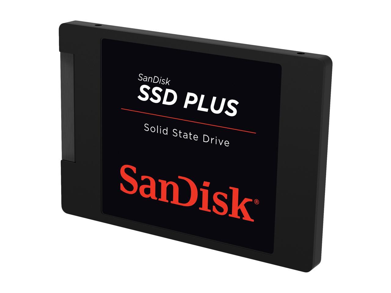 SanDisk SSD PLUS 2.5" 1TB SATA III SLC Internal Solid State Drive (SSD) SDSSDA-1T00-G27 2