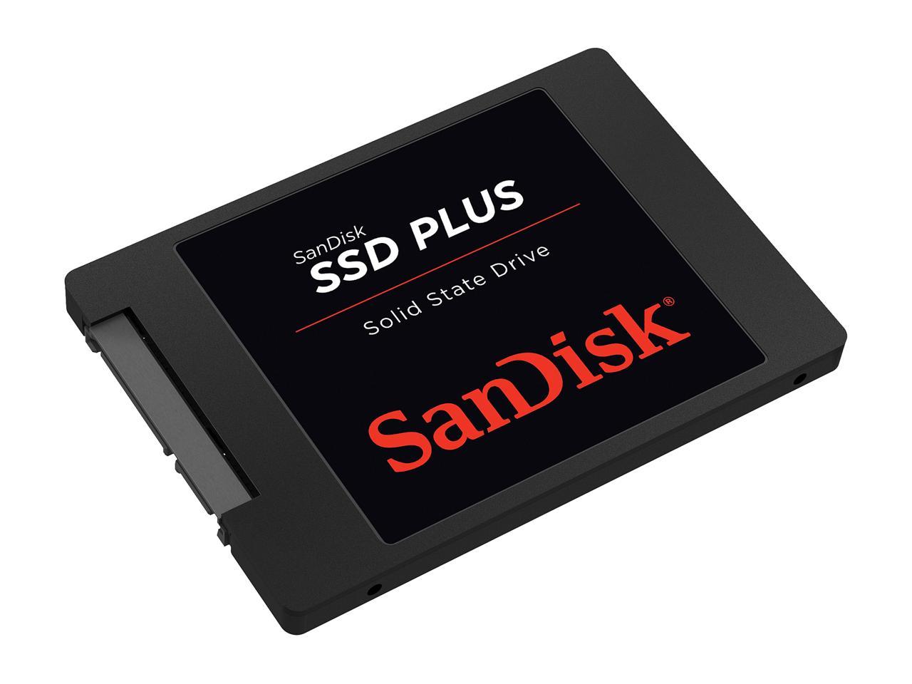 SanDisk SSD PLUS 2.5" 1TB SATA III SLC Internal Solid State Drive (SSD) SDSSDA-1T00-G27 3