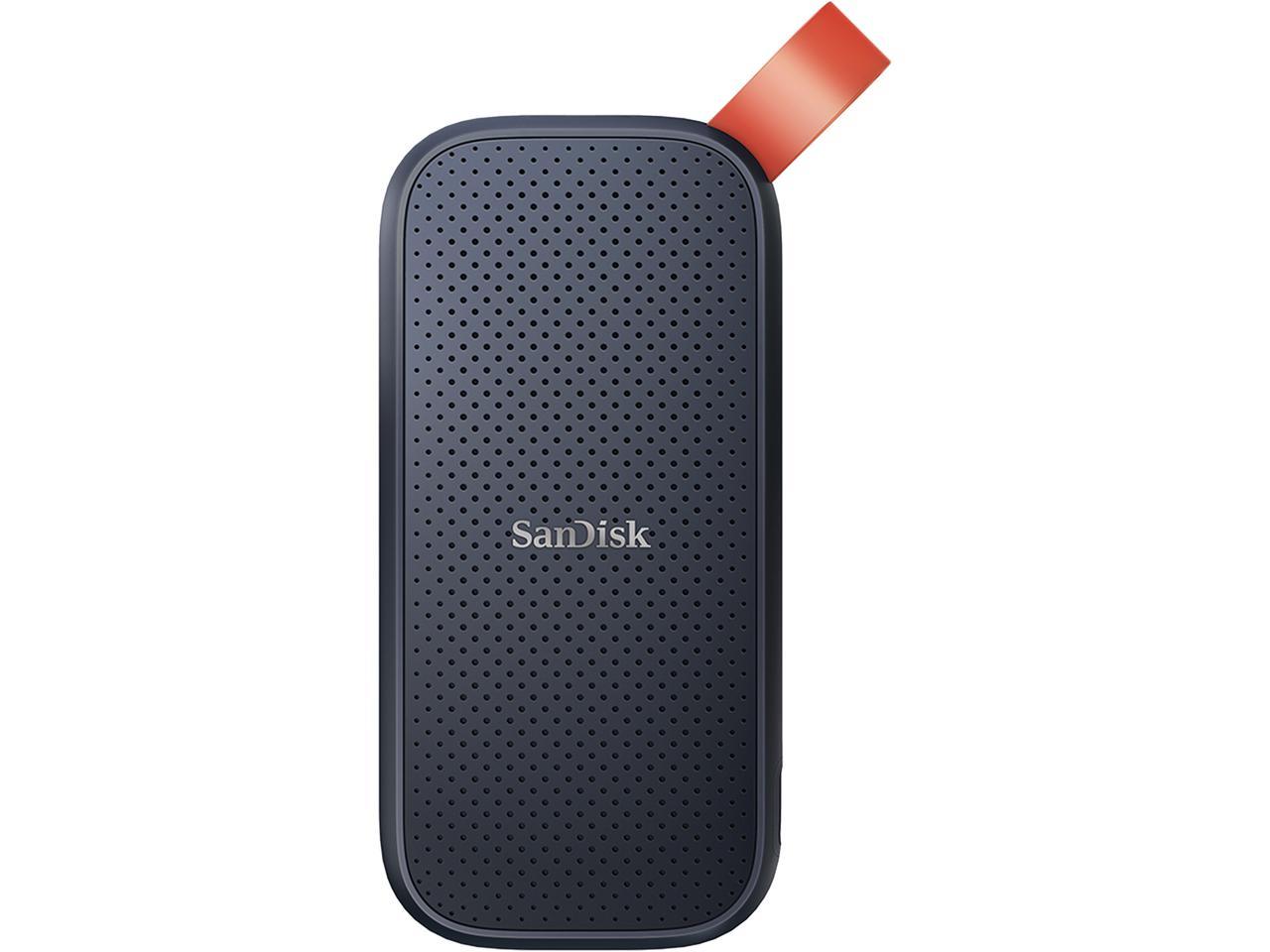 SanDisk 2TB Portable SSD - Up to 520MB/s, USB-C, USB 3.2 Gen 2 - External Solid State Drive SDSSDE30-2T00-G25 1