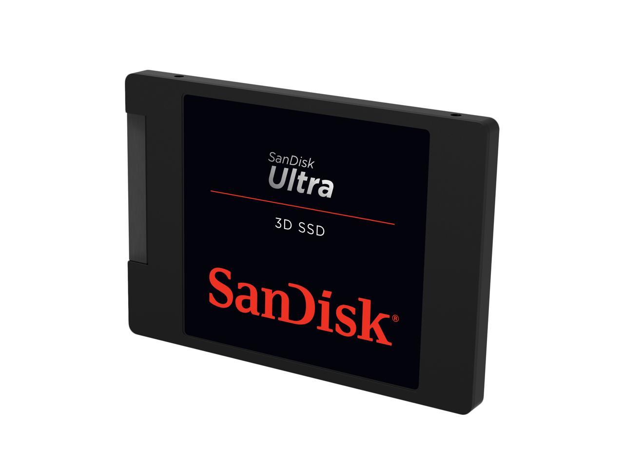 SanDisk Ultra 3D 2.5" 1TB SATA III 3D NAND Internal Solid State Drive (SSD) SDSSDH3-1T00-G26 2