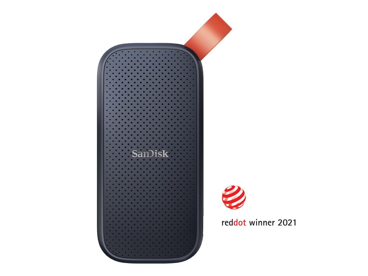 SanDisk Portable SSD 1TB USB 3.2 Gen 2, USB-C SDSSDE30-1T00-G26 3