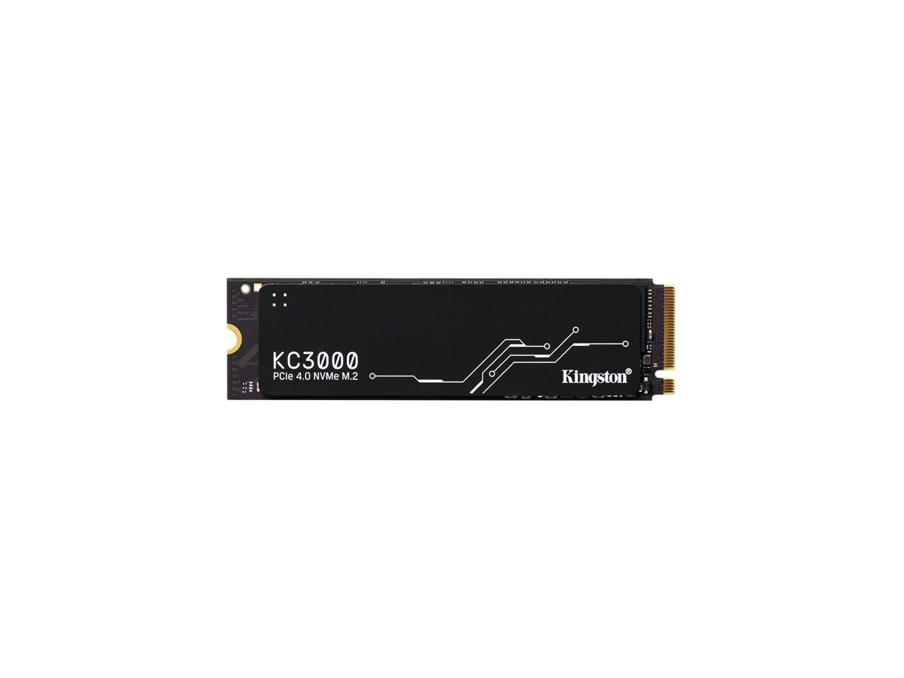 Kingston KC3000 M.2 2280 1024GB PCIe 4.0 x4 NVMe 3D TLC Internal Solid State Drive (SSD) SKC3000S/1024G 1