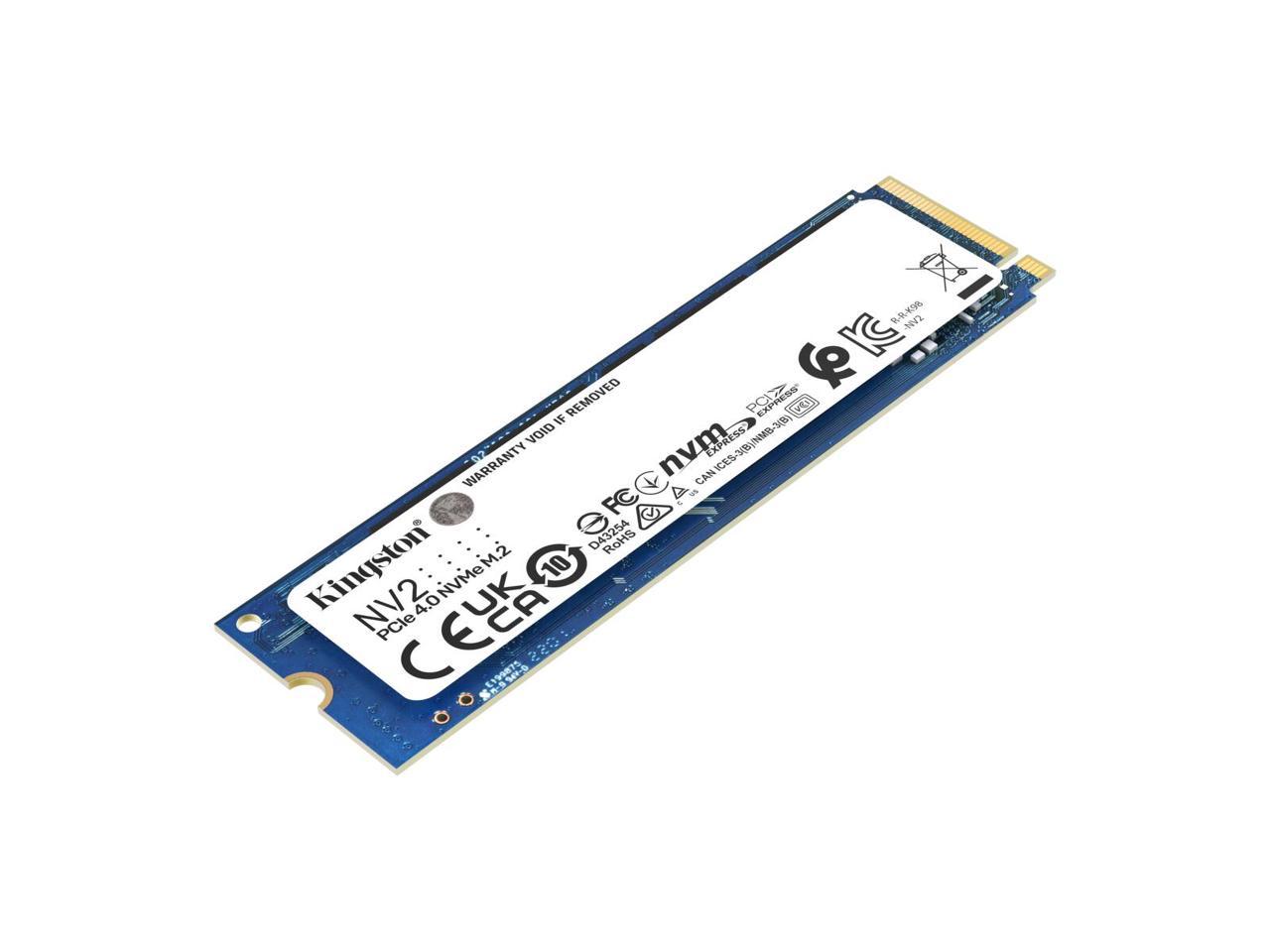 Kingston NV2 1TB M.2 2280 NVMe PCIe Internal SSD Up to 3500 MB/s SNV2S/1000G 2