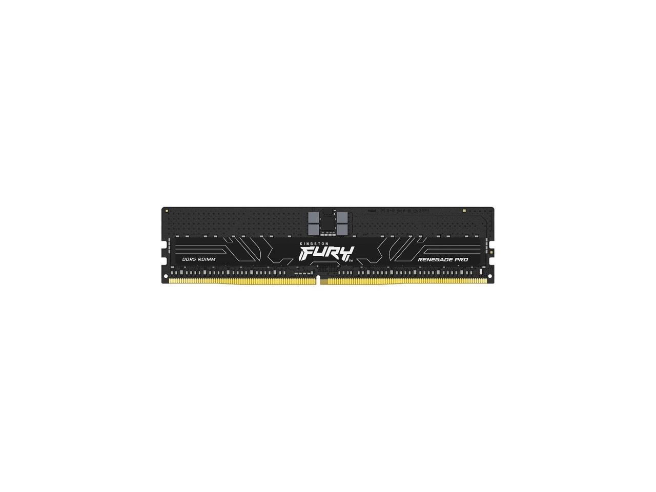 Kingston Fury Renegade Pro 32GB ECC Registered DDR5 6000 R-DIMM (PC5 48000) Memory (Server Memory) Model KF560R32RBE-32 1