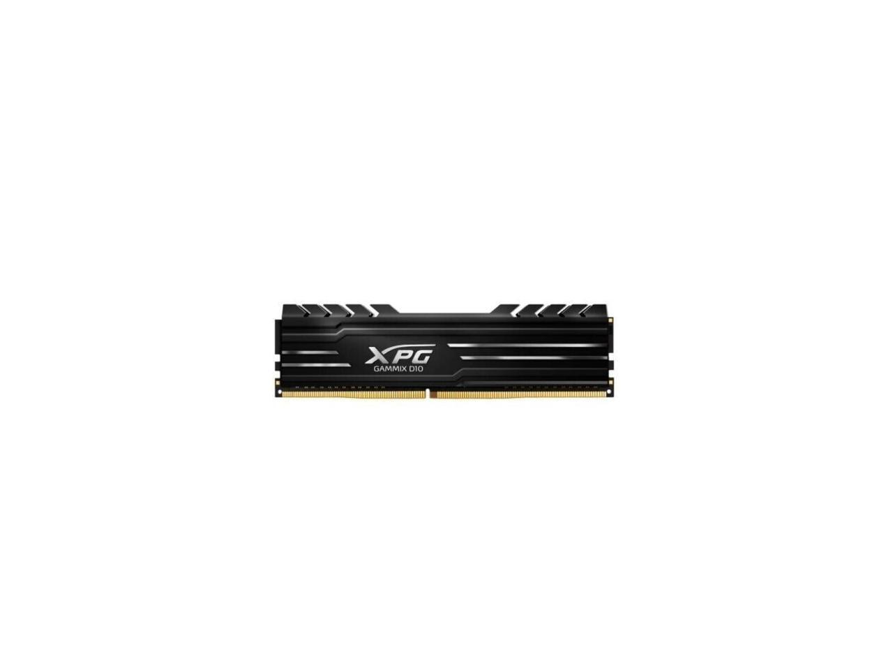 XPG GAMMIX D10 16GB 288-Pin PC RAM DDR4 3200 (PC4 25600) Desktop Memory Model AX4U3200716G16A-SBK10 1