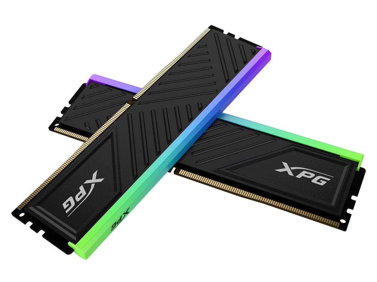 XPG Spectra RGB D35 16GB (2 x 8GB) 288-Pin PC RAM DDR4 3600 (PC4 28800) Memory (Desktop Memory) Model AX4U36008G18I-DTBKD35G 1