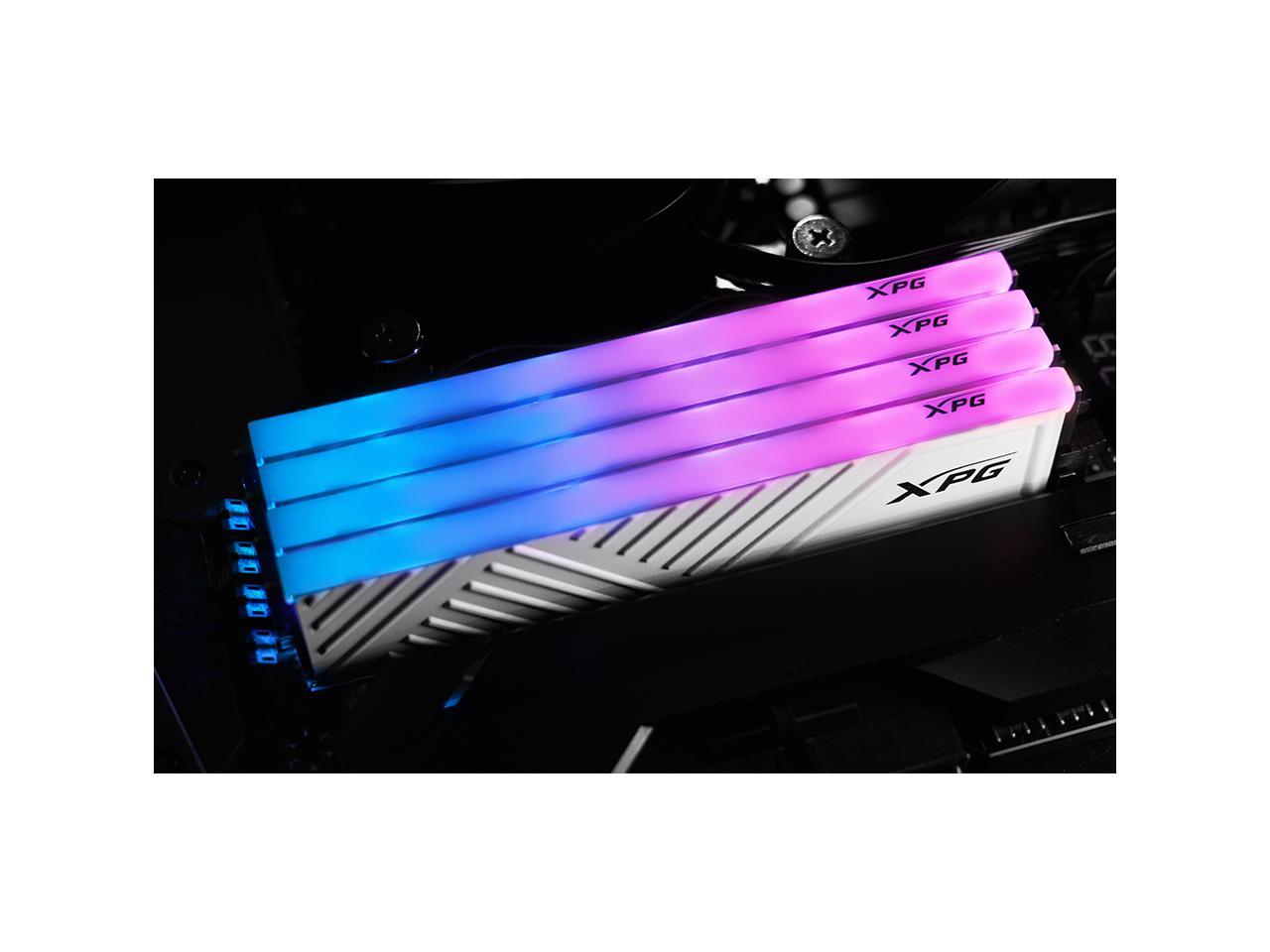 XPG Spectra RGB D35 16GB (2 x 8GB) 288-Pin PC RAM DDR4 3200 (PC4 25600) Memory (Desktop Memory) Model AX4U32008G16A-DTWHD35G 3