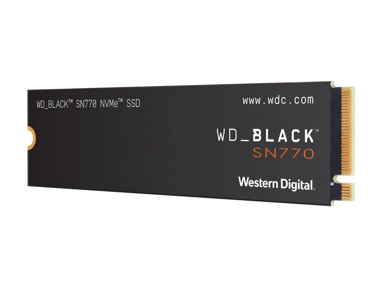 Western Digital WD_BLACK SN770 M.2 2280 250GB PCIe Gen4 16GT/s, up to 4 Lanes Internal Solid State Drive (SSD) WDS250G3X0E 2